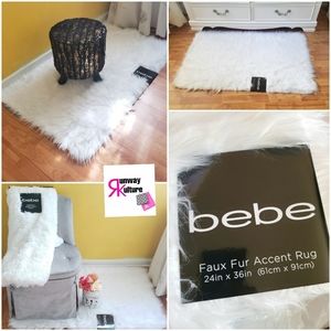 bebe Fur Accent Rug, 24" x 36"